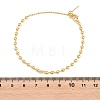 3MM Brass Ball Chain Bracelet Making KK-D238-03G-02-3