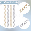 30 Strands 304 Stainless Steel Chain Extender STAS-BM0001-06-6
