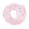 Transparent Glass Beads Strands X-EGLA-N016-6mm-04-2
