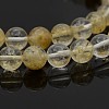 Round Glass Beads Strands G-P070-07-6mm-1