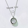 925 Sterling Silver Pendant Necklaces NJEW-BB70561-A-1