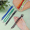8Pcs Nylon Pendant Decorations HJEW-MA00051-3