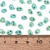 Picasso Glass Seed Beads GL-N001-02C-4