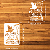 Plastic Drawing Painting Stencils Templates DIY-WH0396-472-2