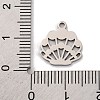 Non-Tarnish 201 Stainless Steel Charms STAS-U016-04P-3