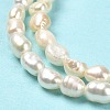 Natural Keshi Pearl Beads Strands PEAR-E016-102-4