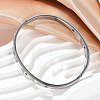 Hollow Star 304 Stainless Steel Hinged Bangles BJEW-L610-20P-3