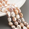 Natural Cultured Freshwater Pearl Beads Strands PEAR-P062-26F-2
