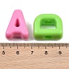 Opaque Acrylic European Beads AC-CBAE09B-05-3