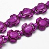 Dyed Synthetic Turquoise Beads Strands G-M152-04-B-1