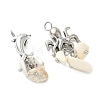 14Pcs 7 Styles Sea Animals Alloy Pendants PALLOY-JF05522-01-3
