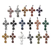 Natural & Synthetic Mixed Stone Pendants GG-CBA9F30-02P-1