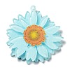 Printed Transparent Acrylic Pendants X-SACR-P029-B03-1