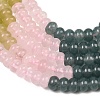 Natural Quartz Crystal & Howlite & Dyed White Jade & Synthetic Shoushan Stone Beads Strands G-Z135-C11-5