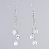 304 Stainless Steel Dangle Earrings EJEW-JE04003-03-2