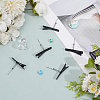 100Pcs Iron Alligator Hair Clip Findings IFIN-PH0002-50-4