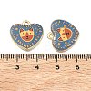 Printed Alloy Pendants PALLOY-P319-07C-07-3