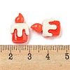 Christmas Theme Opaque Resin Decoden Cabochons CRES-B022-01D-3