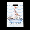 50Pcs Mediterranean Theme OPP Plastic Packaging Bags ABAG-F011-04-3