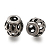 304 Stainless Steel European Beads STAS-D191-08G-AS-1