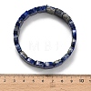 Natural Lapis Lazuli Beads Stretch Bracelets BJEW-F523-07-5