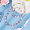 1 Strand Cherry Quartz Glass Beads Strands G-AR0005-02-4