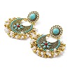 Resin Stud Earrings EJEW-I288-01B-2