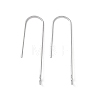 316 Surgical Stainless Steel Earring Hooks X-STAS-Z124-02D-P-1