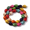 Synthetic Turquoise Beads Strands G-C147-08-3