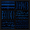 6 Sheets Luminous Paper Tattoo Stickers STIC-TAC0001-007A-3