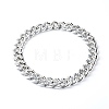 Handmade Curb Chain Bracelet & Necklace Set SJEW-JS01202-3