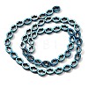 Electroplated Synthetic Non-magnetic Hematite Beads Strands G-L613-Z01-01A-2