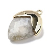 Natural Moonstone Pendants G-U019-03B-02-2