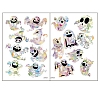 2Pcs Halloween Rainbow Prism Electrostatic Window Stickers PW-WG73503-01-2