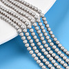 Baking Painted Pearlized Glass Pearl Bead Strands HY-N002-3mm-B05-1