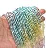 Transparent Painted Glass Beads Strands LS-DGLA-A034-T2mm-A15-2