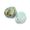 Natural Marble Teardrop Charms G-M410-01-13-2