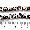 Tibetan Style dZi Beads G-U006-06F-02-5