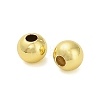 Round Brass Beads KK-A276-02A-G-2