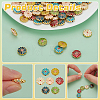 70Pcs 7 Colors Alloy Enamel Beads ENAM-PH0002-89-4