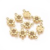 Tibetan Style Alloy Flower Links Connectors LS-GLF5093Y-1