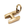 304 Stainless Steel Charms SA-CBABF3F-01G-H-2