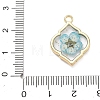 Alloy Epoxy Resin Pendants AL-Z001-08G-02-3