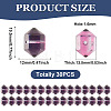 30Pcs Transparent Handmade Lampwork Beads LAMP-TADJ0001-12G-4