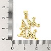Brass Micro Pave Clear Cubic Zirconia Pendants FIND-Z041-11D-3