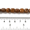 Natural Tigerskin Jasper Beads Strands G-B078-D16-01-5