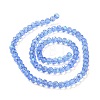 Electroplate Glass Beads Strands EGLA-A044-T2mm-L14-2