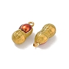 304 Stainless Steel Enamel Pendants STAS-L316-18G-2