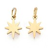 Ion Plating(IP) 304 Stainless Steel Pendants X-STAS-T064-79G-1