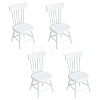 Mini Wood Chairs AJEW-WH0041-76A-2